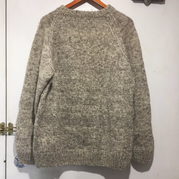 VINTAGE YETI HAND KNITTED WOOL SWEATERS SIZE XL - Picture 5 of 7